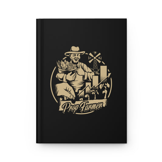 Vintage Prop Farmer Hardcover Trading Journal